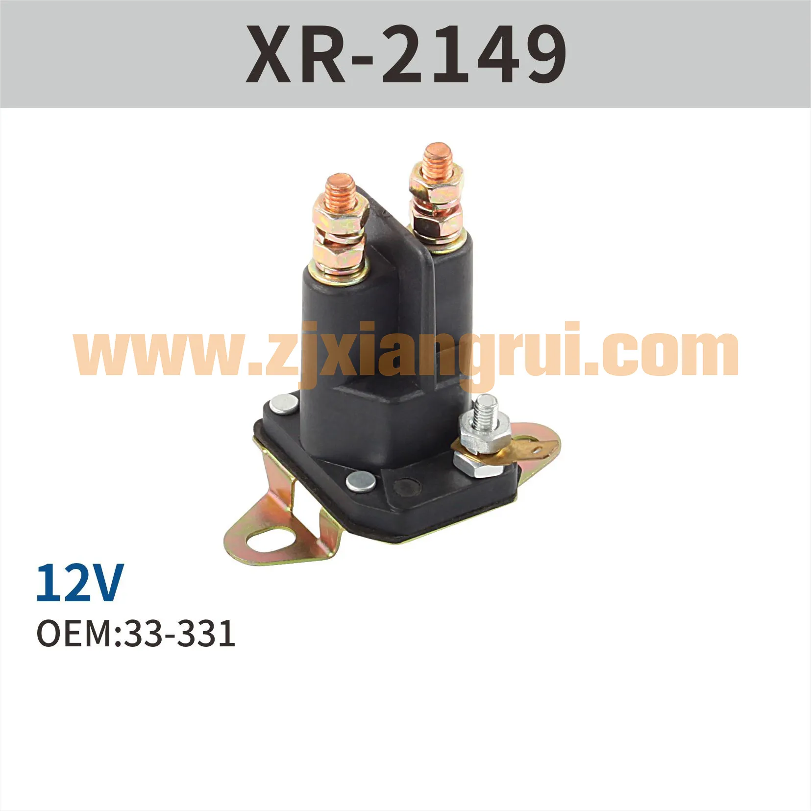 China Black Lawn Mower Solenoids supplier
