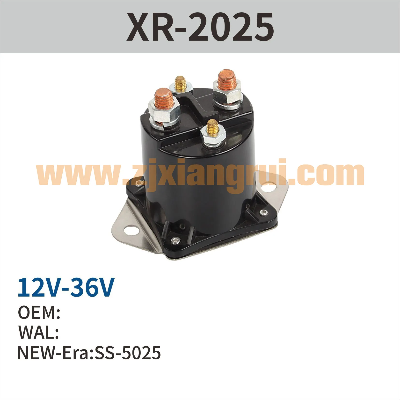 China 36 Volt Solenoid Relay For Golf