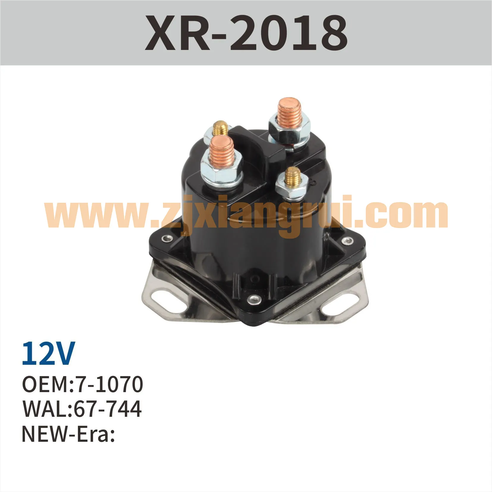 China 12 Volt Solenoid Switch supplier