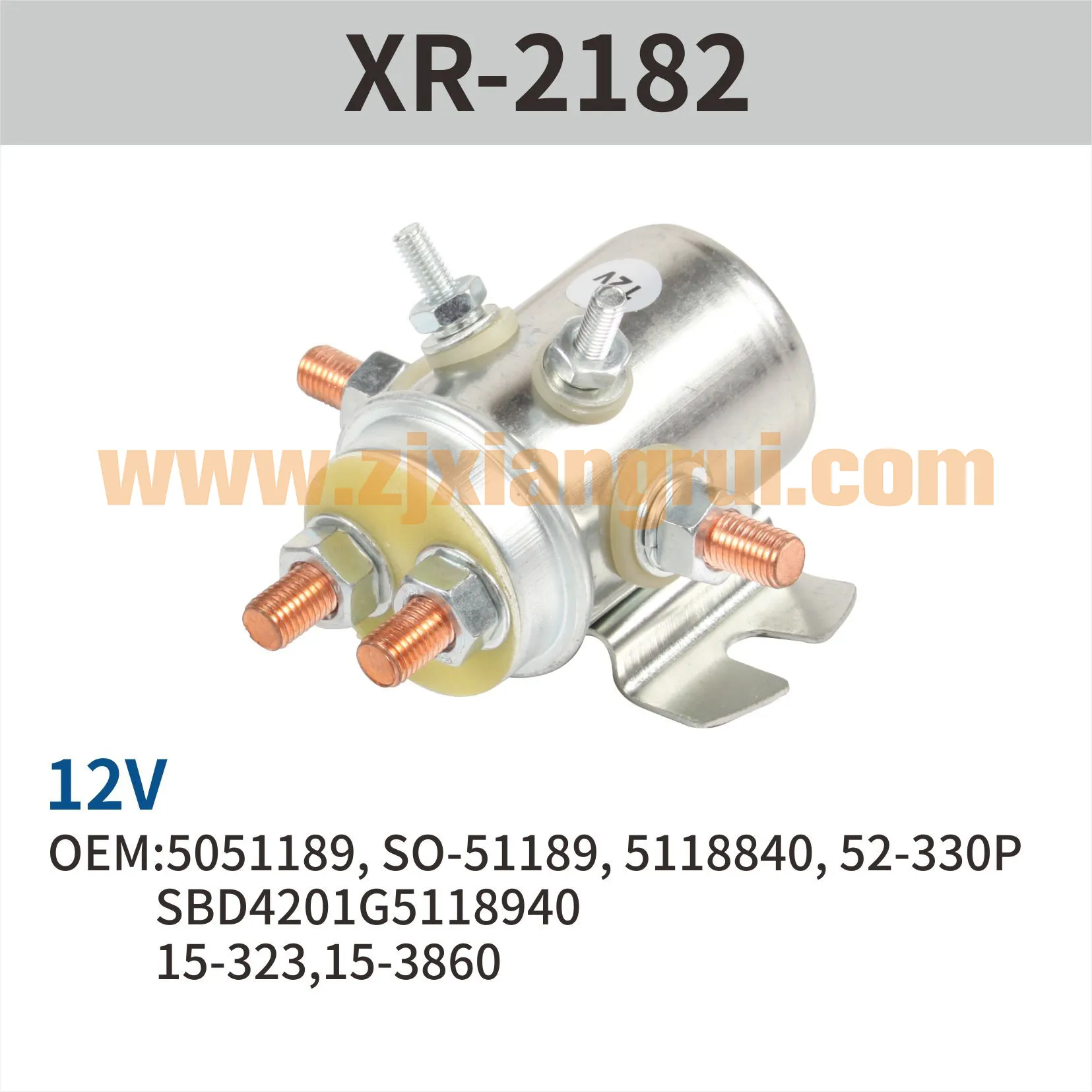 Wholesale Solenoid Relay Switch for Boom Cart Winch Marine