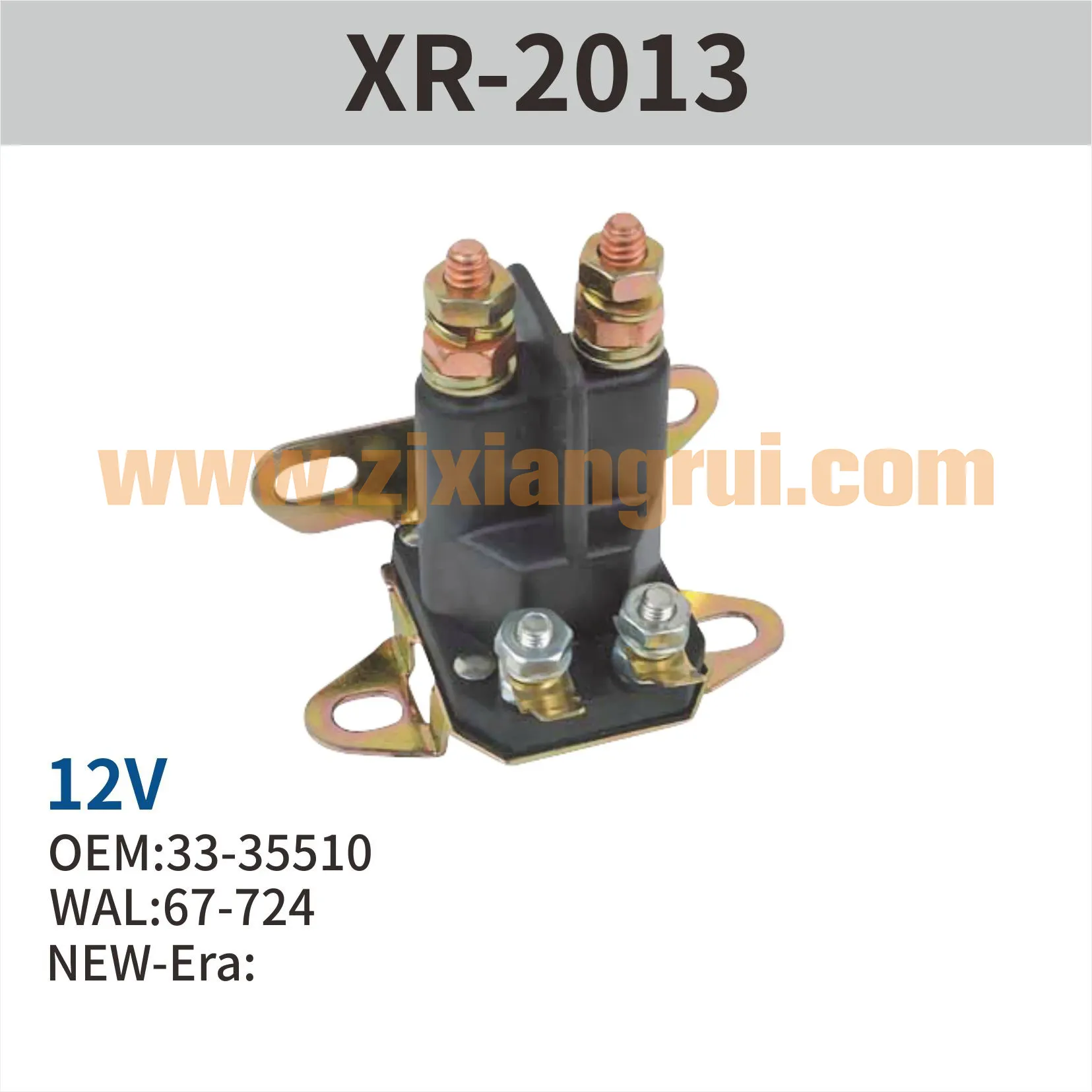 China 4 Pole Universal Starter Solenoid Relay supplier