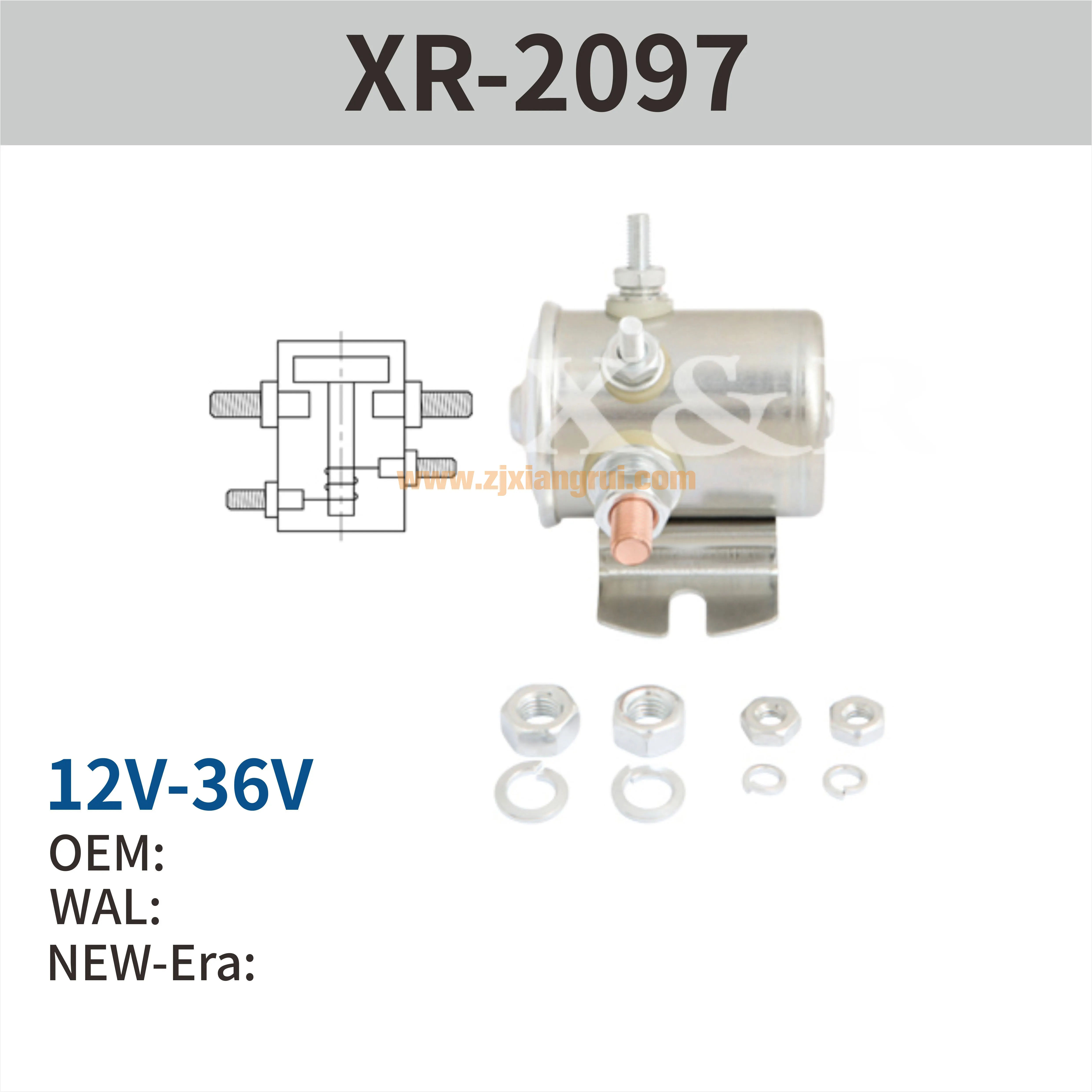 China Continuous Duty Solenoid Relay manufacturer