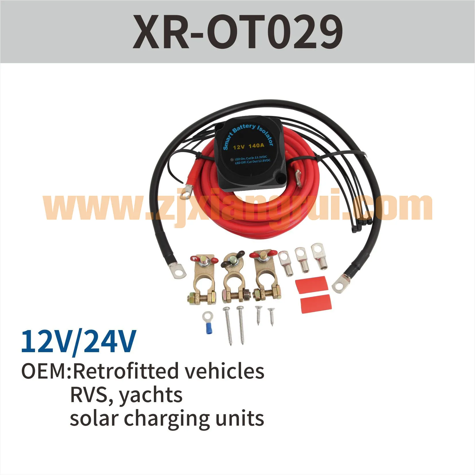 China Amp Dual Battery Smart Isolator for truck manufacturer