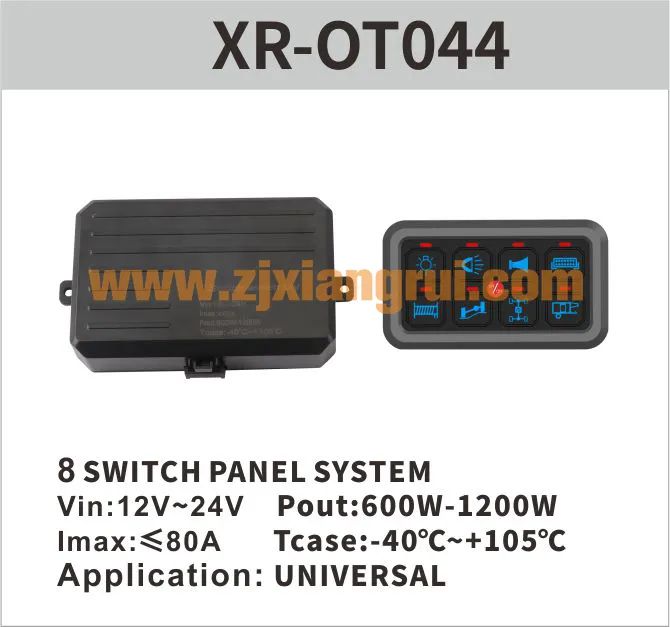 8 Switch Panel System Universal