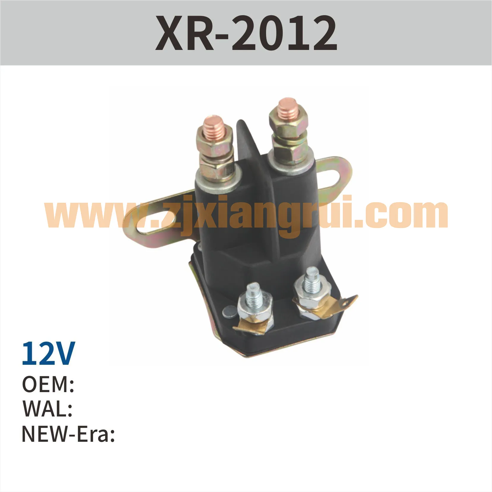 China Continuous Duty Solenoid Relay manufacturer