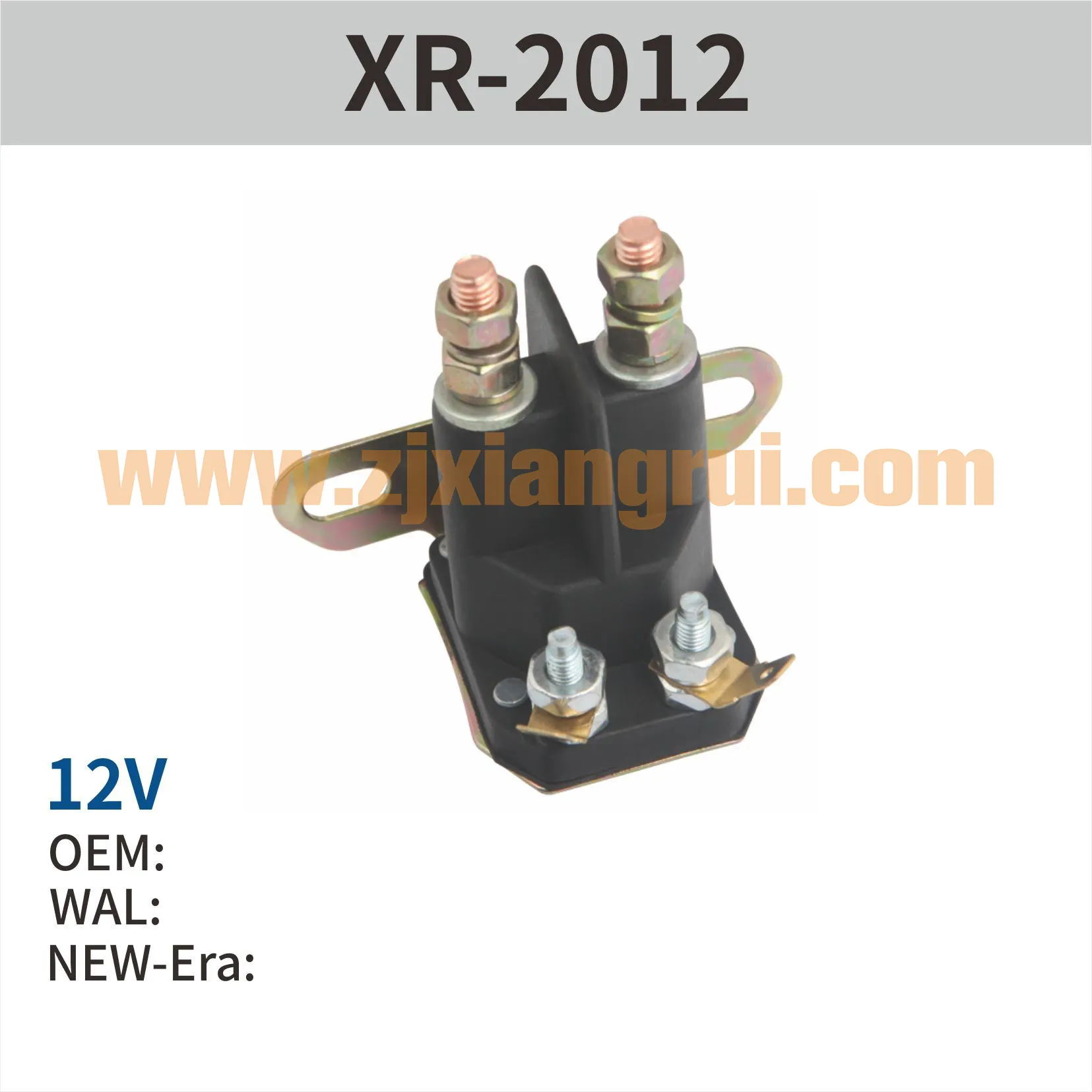 Motorcycle Starter Solenoid Relay Switch