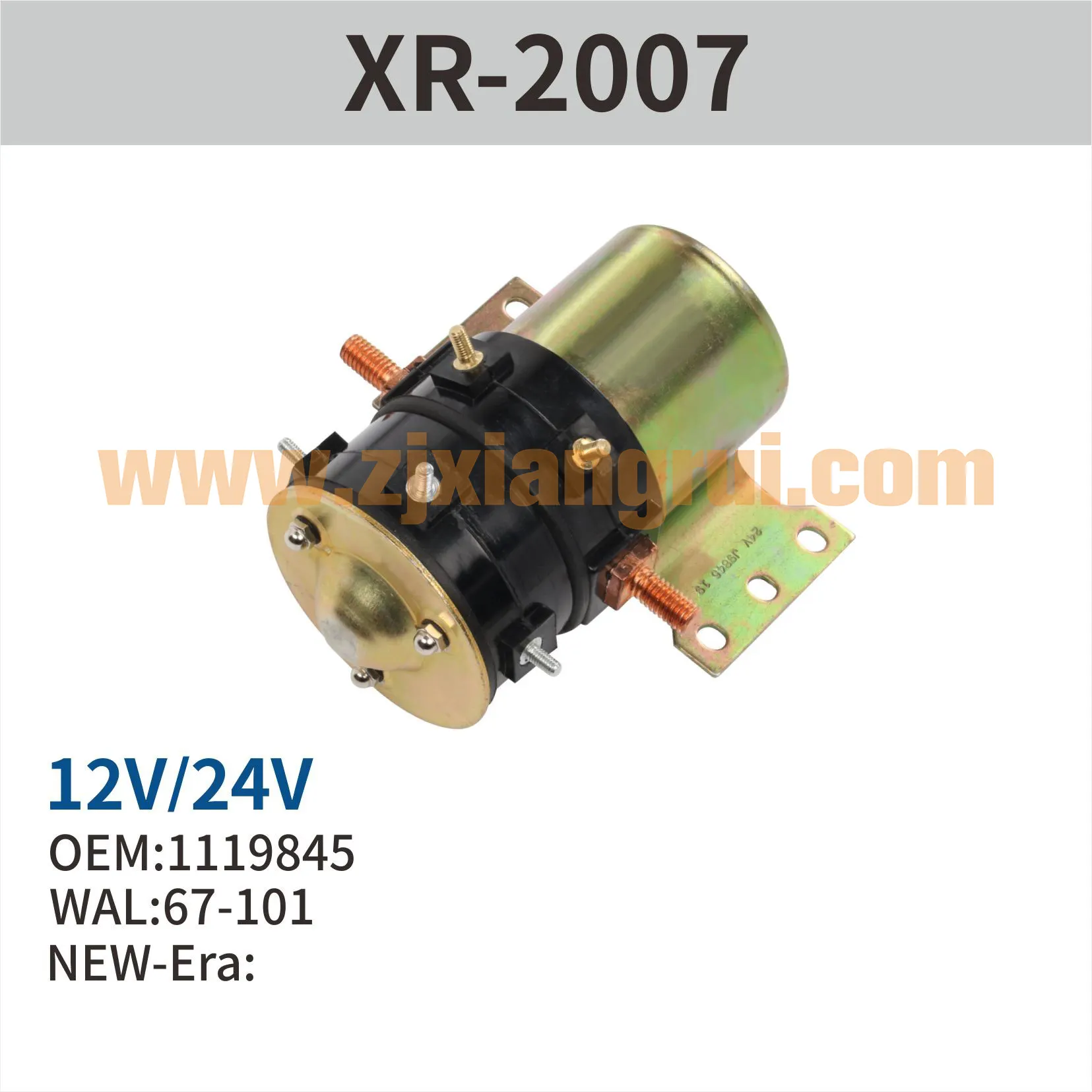 China Continuous Duty Solenoid Relay manufacturer