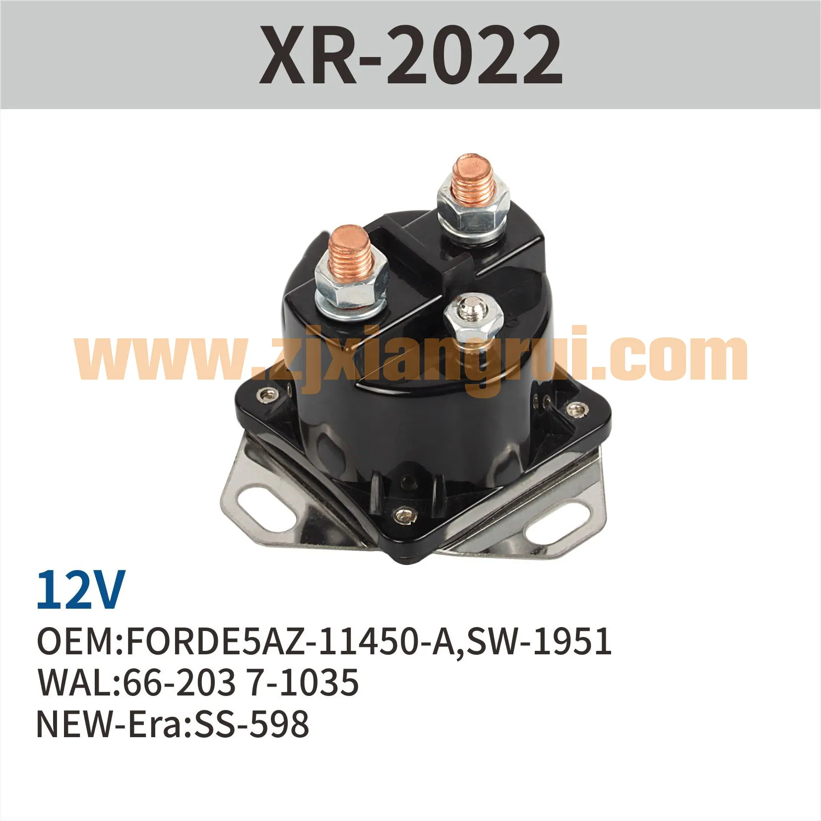 China Continuous Duty Solenoid Relay manufacturer