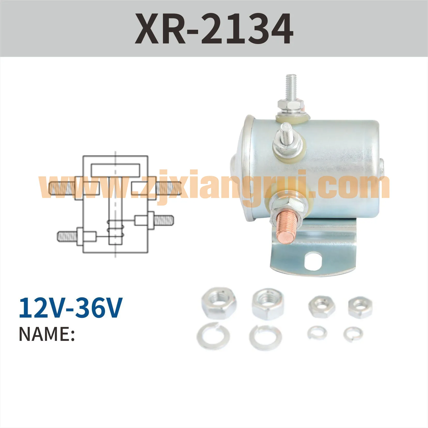 China Continuous Duty Solenoid Relay manufacturer