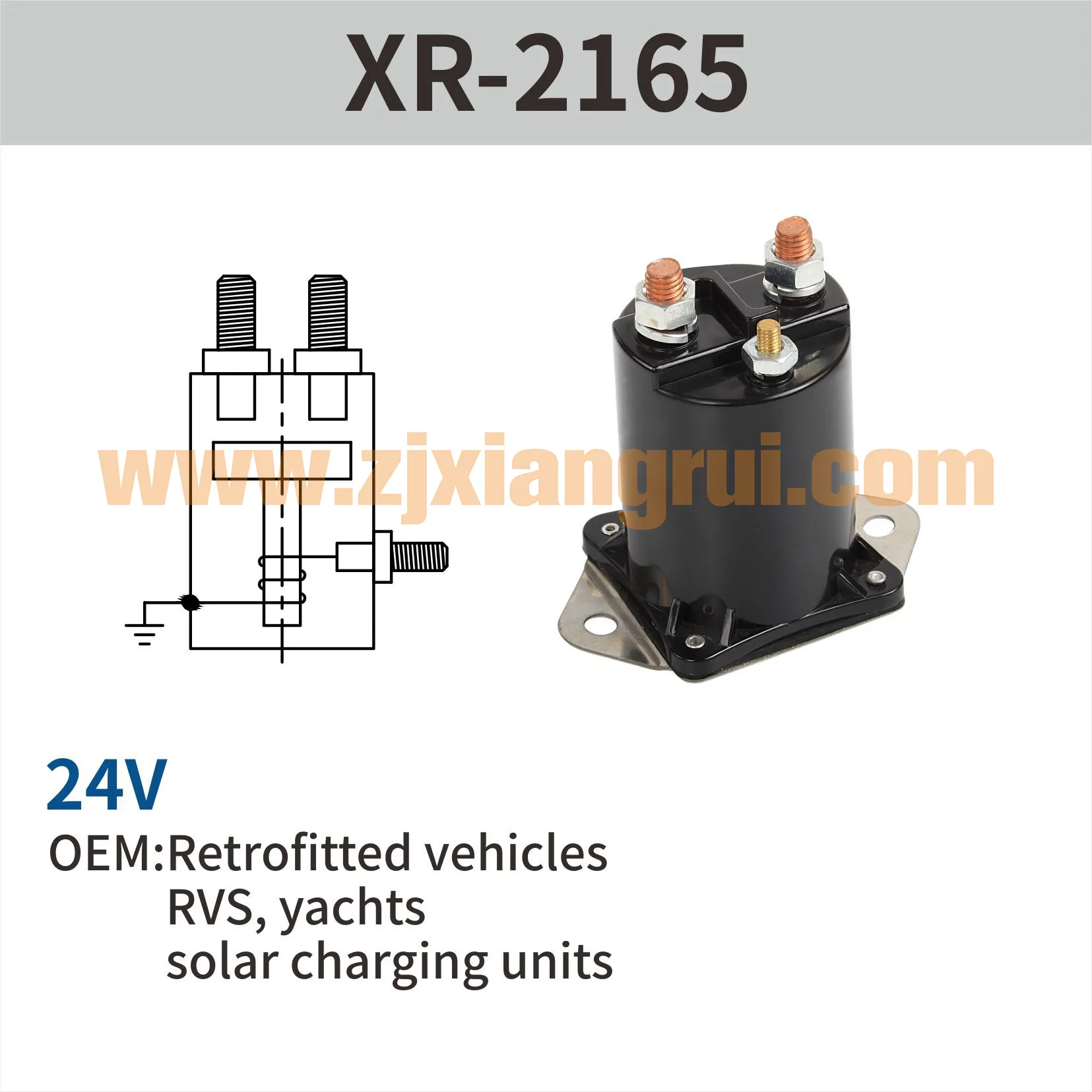 12V 24V 36V 48V Starter Solenoid Switch Relay