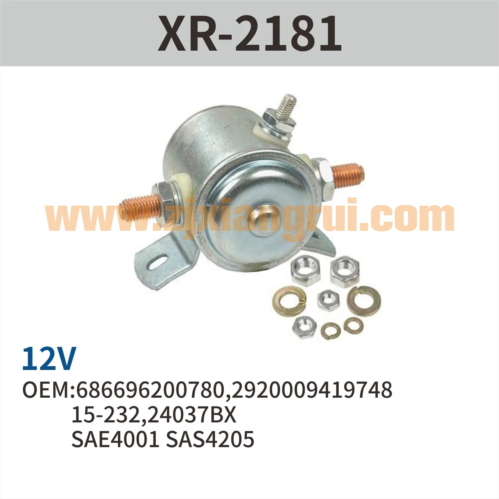 Solenoid Relay Switch For Prestolite & Ramsey