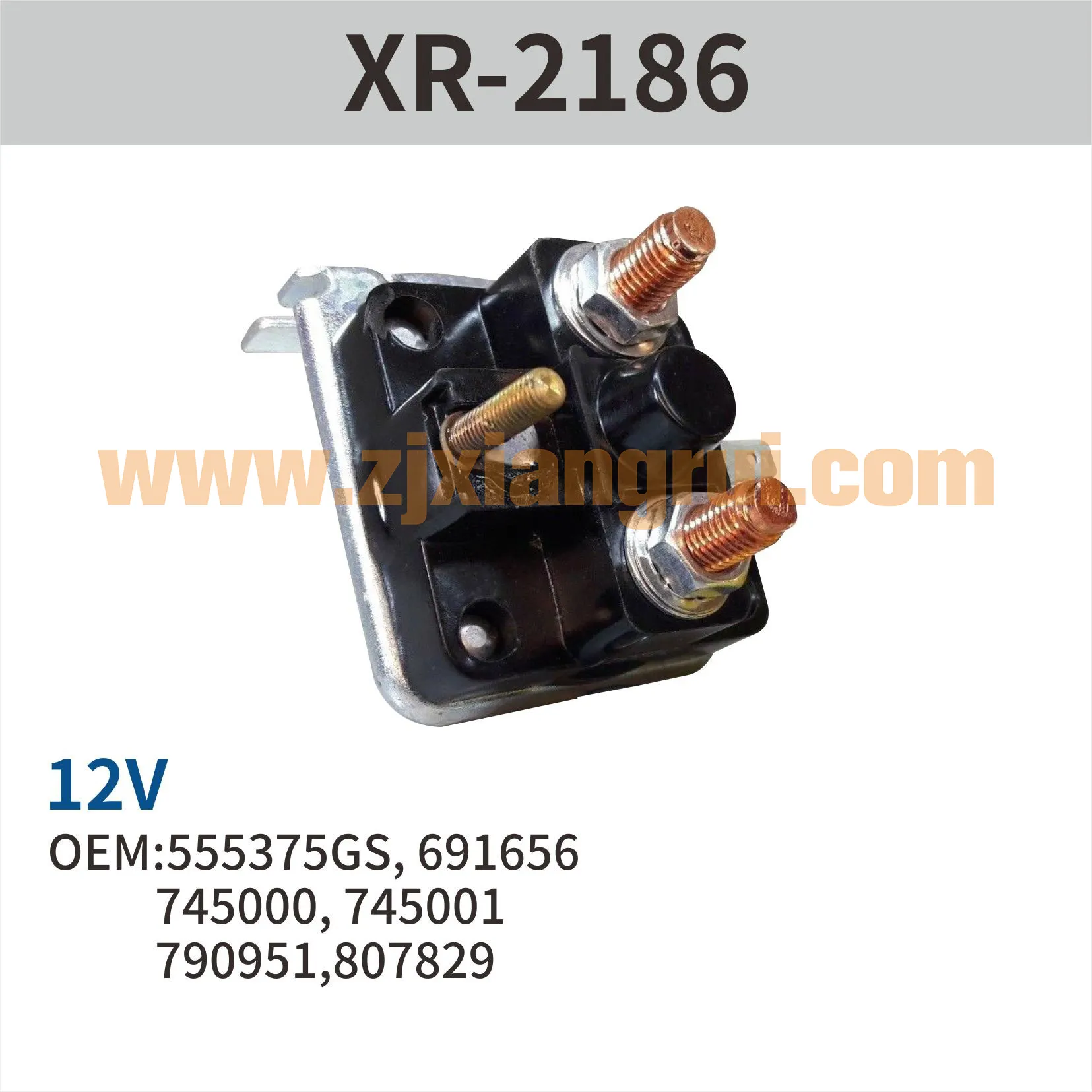 China Continuous Duty Solenoid Relay manufacturer