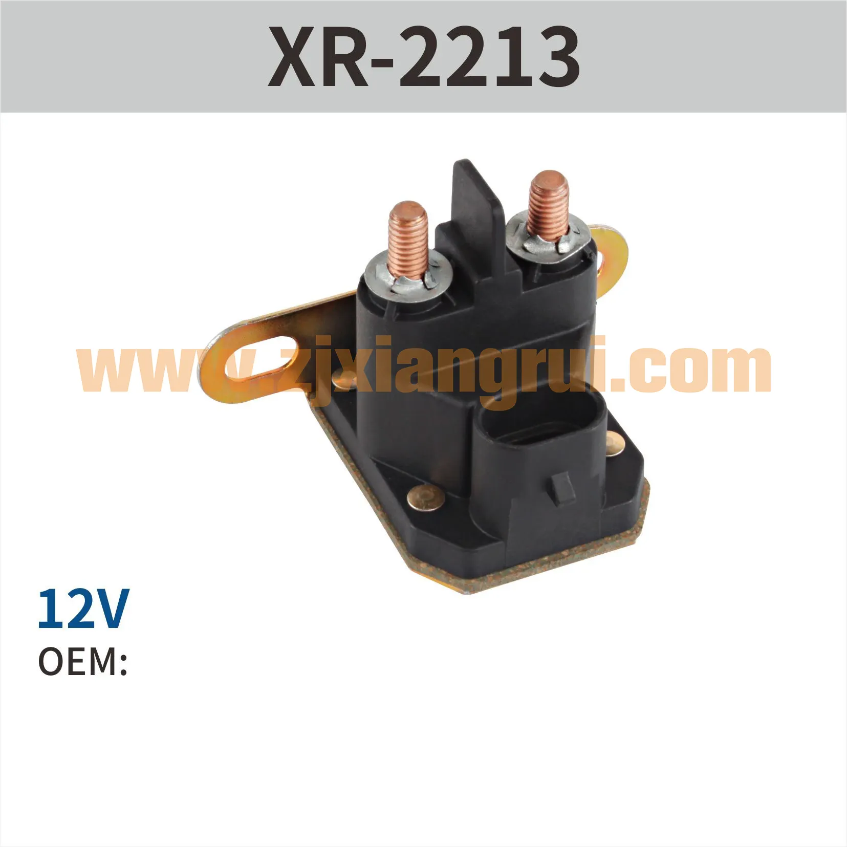 12V Solenoid Starter Relay Switch for Trombetta Motorcycle