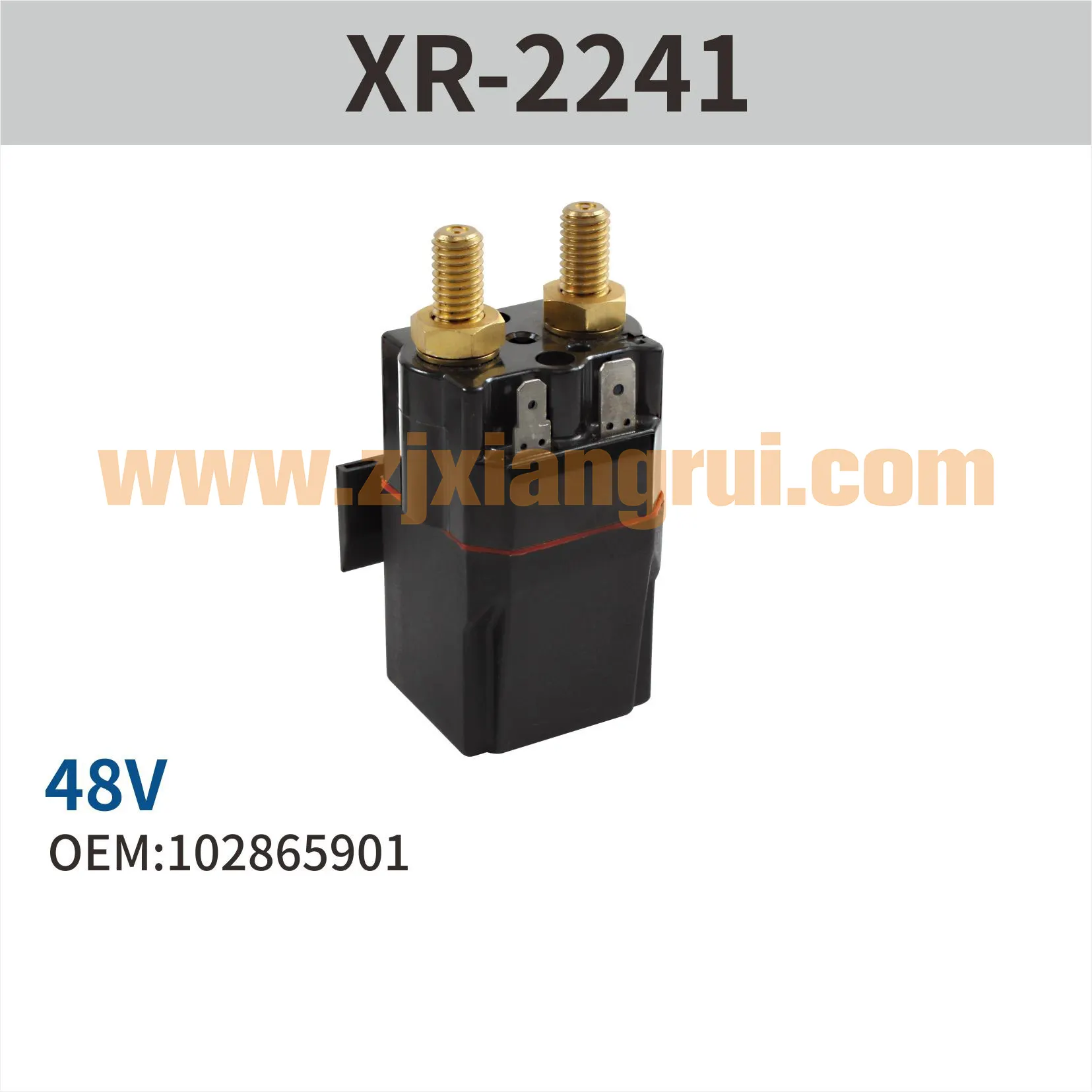 Solenoid with Resistance for Club Car